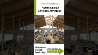 Stalleinrichtung: Aufstallung mit Schieberentmistung! #14