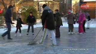 Eerste schaatsbaan in Alphen is open