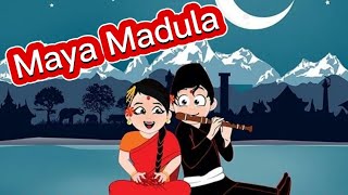 Maya Madula lyrics Rojman Maharjan, Nisha Deshar