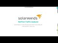 solarwinds netflow traffic analyzer**