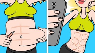 FUNNIEST MOMENTS YOU CAN RECOGNIZE by 123 GO! Animated || Incredible Adventures Of Toons