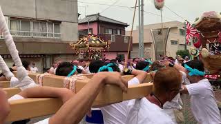 令和元年７月１3日富浦地区祭礼宵宮 富浦駅前