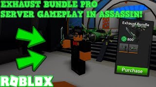 Roblox Assassin Playing With The Demon Heart Gameplay - 