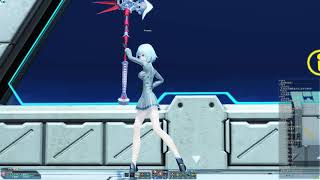 PSO2 追加ロビーアクション347「槍を構える」