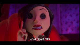 Coraline: Other Mother turns Evil