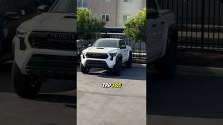 White or Black? 2024 Toyota Tacoma TRD PRO #toyota #toyota #trdpro