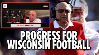 BARRY ALVAREZ THINKS WISCONSIN FOOTBALL IS GETTING BETTER UNDER LUKE FICKELL