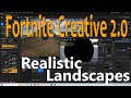 UEFN tutorial. Create custom realistic landscapes in Fortnite Creative 2.0