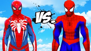 SPIDER-MAN PS4 VS SPIDERMAN PS1 - EPIC BATTLE