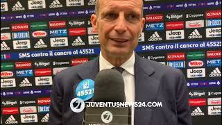 Allegri post Juventus-Fiorentina: "Dopo la sosta tutte gare da bollino rosso"