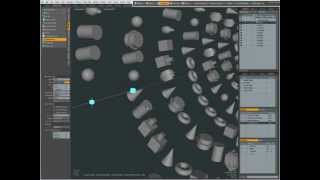 0025 modo Radial Array Family tools.