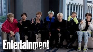 BTS: The K-pop Group Reveal Their Go-To Karaoke Songs, First Concerts & More | E