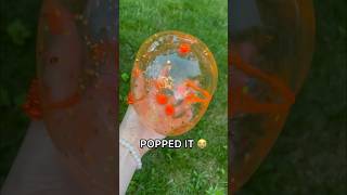 I FIXED my EXPLODED ORANGE NANO TAPE BALLOON 😭💥🫧🍂🎃 diy nano tape bubble squishy fidget asmr