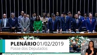 PLENÁRIO - Sessão Preparatória - Posse dos Deputados Eleitos - 01/02/2019 - 10:37