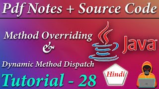 Method Overriding & Dynamic Method Dispatch in JAVA || JAVA Tutorial in Hindi #28 || Death Code