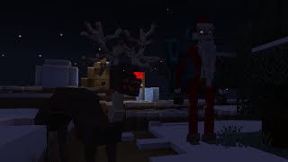 The Sackman in Minecraft Bedrock | Christmas Dweller | The Fearcraft Addon | Showcase | Beta Modbay