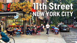 NEW YORK CITY 11th Street 🇺🇸 Downtown Walk 4K