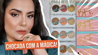 MAQUIAGEM COM NOVIDADES | BFF TRIOS DE CONTORNO VIZZELA