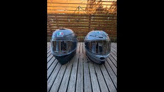 AGV K3 Kask incelemesi. AGV K3 ve AGV K6 karilastirmasi