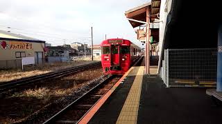 キハ220 207＋209　区間快速シーサイドライナー長崎行き　大村駅発車