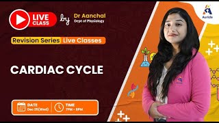 1st Internal Exam Marathon Physiology live class about Cardiac cycle Dr. Aanchal