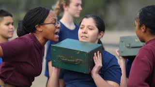 Marine Corps all-female pool function