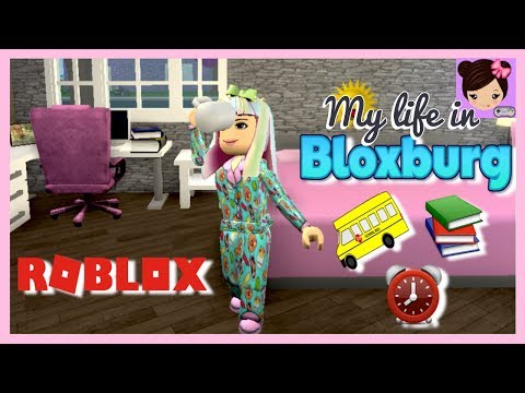 Bloxburg School Morning Routine Roblox High School Roleplay Titi - baby goldie escapes roblox candyland obby titi games youtube