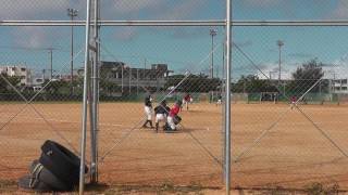 東風平中学校野球部　20160514　知名　ライトライナー00160