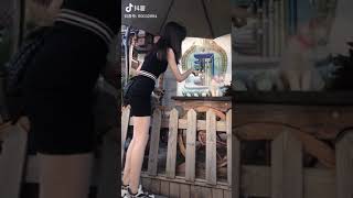 미녀와 고양이  #Shorts