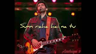 sunn raha hai na tu full song 🎵  (slowed + reverb) | shreya ghoshal - Aashiqui 2 |