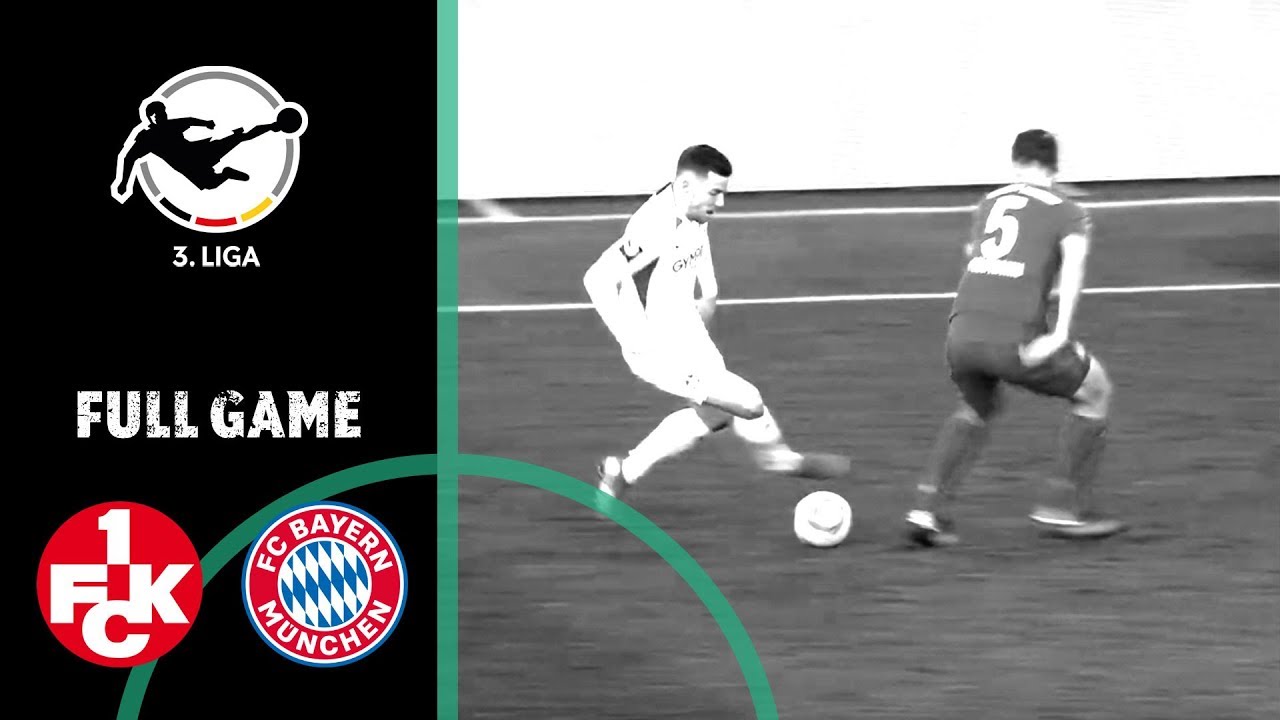 FC Bayern Munich II Vs. 1. FC Kaiserslautern 1-3 | Full Game | 3rd ...