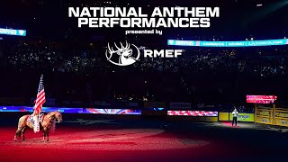 The 2024 #WranglerNFR Round 6 National Anthem presented by RMEF – Selah Smith