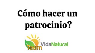 INGRESAR  y PATROCINAR EN VIDA NATURAL