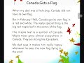 canada gets a flag vietnamese version