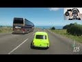 Mr Bean's Mini Cooper S & Reliant Supervan  Forza horizon 4  LogitechG29 gameplay MrBean & Bluecar