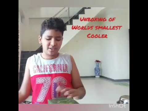 Mini and portable cooler get unboxed by kartike creativity Mini and portable cooler get unboxed by kartike creativity
