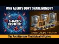 Why AI Agents Don't Share Memory — Multi-Agent Context Architecture Explained
