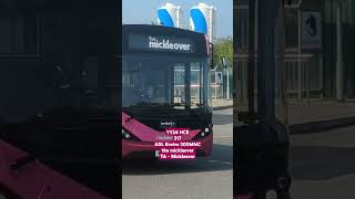 Here is YY24 HCE, 317, ADL Enviro 200MMC, the mickleover, on the TM - Mickleover #bus #spotting #tm