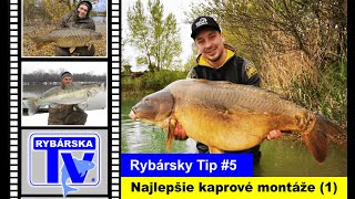 RYBÁRSKY TIP #5 Najlepšie plavačkové montáže na lov kapra podľa Mirca