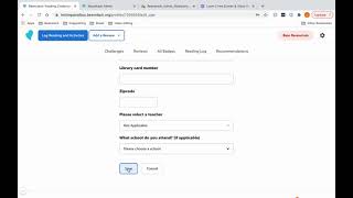 Beanstack Basics for Libraries How to edit your account and reader info as a reader