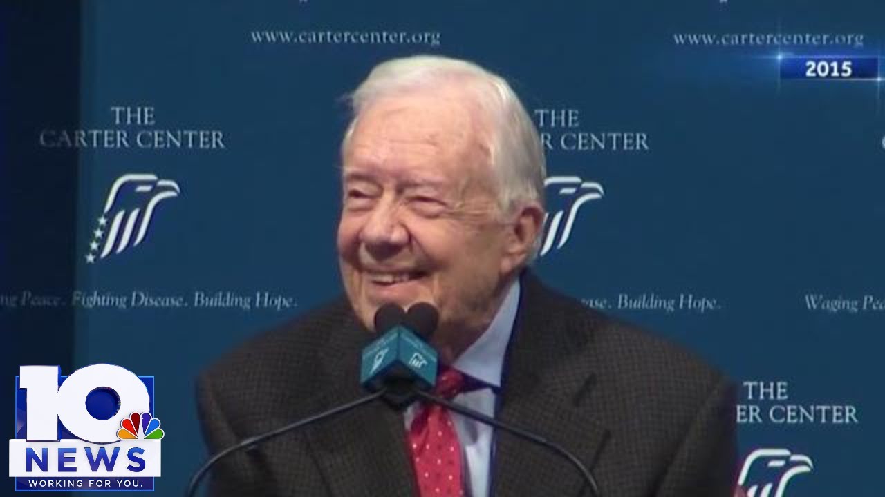 Former President Jimmy Carter In Hospice Care - YouTube