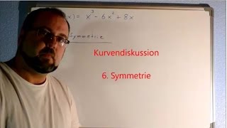 Kurvendiskussion 6. Symmetrie