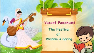 🌼 Vasant Panchami : The Festival of Wisdom and Spring! 🌸| The Story Behind Vasant Panchami! 🌼🐦