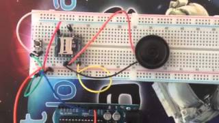 WTV020 SD sound module in action