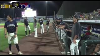 MiLB｜李灝宇第2度挨頭部觸身球！隊友不甘示弱回擊　爆發板凳清空衝突【2024/06/22】老虎2A VS 洋基2A