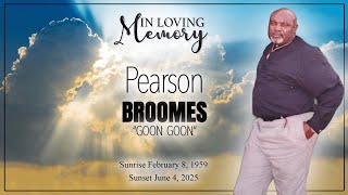 Celebrating the Life of Pearson Broomes