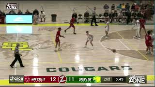 Jaden Redhouse #2 Monument Valley Mustangs Highlights from Show Low Cougars Away Game 2023-24