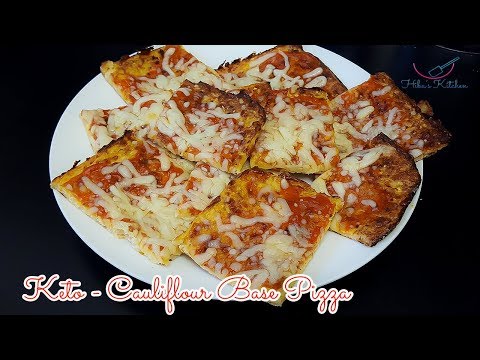 How To Make Cauliflour Pizza Crust - Healthy Keto Recipe by Hiba's Kitchen How To Make Cauliflour Pizza Crust - Healthy Keto Recipe by Hiba's Kitchen