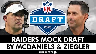 2023 NFL Mock Draft For The Las Vegas Raiders From Josh McDaniels & Dave Ziegler (Prediction)