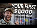 How To Make Your First $1,000 Reselling Online 2022 (Step-By-Step) - Ebay, Poshmark, Mecari